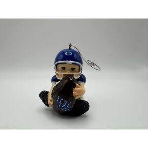 UK University of Kentucky LIL FAN TEAM PLAYER Football 3" Christmas Ornament